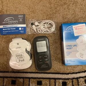 Omron Electro Therapy Pain MAX Power Relief unit with Pads - Working